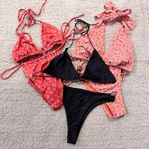 Lot of 3 Bikinis